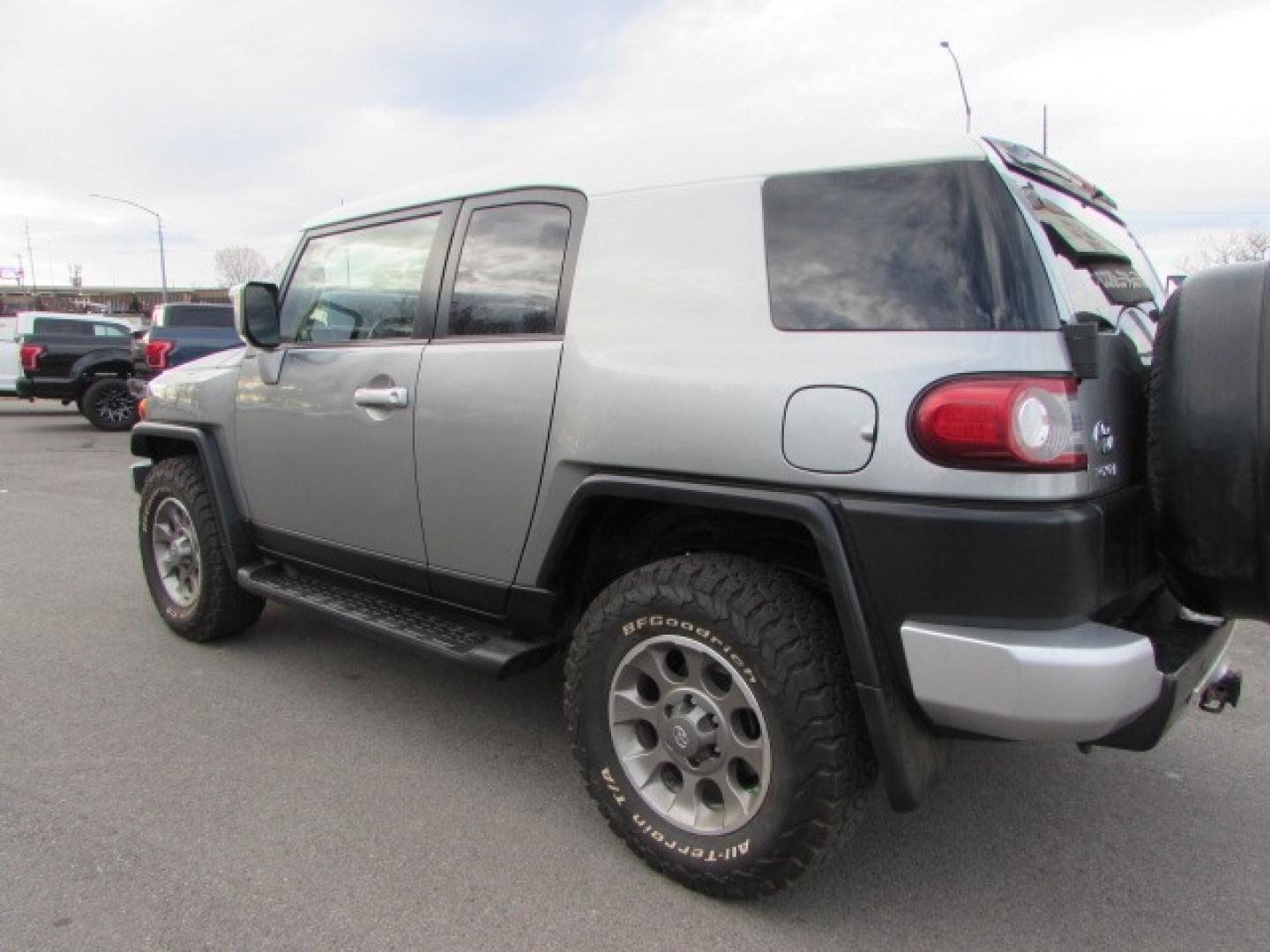 2012 Silver /Gray Toyota FJ Cruiser FJ Cruiser (JTEBU4BF1CK) with an 4.0L V6 engine, 5 speed automatic transmission, located at 4562 State Avenue, Billings, MT, 59101, (406) 896-9833, 45.769516, -108.526772 - Photo#1